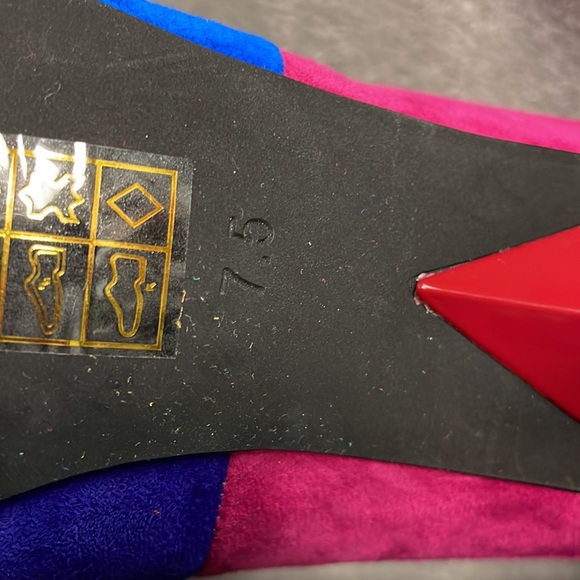 Jeffrey Campbell Marveil Pointed Toe Pump Size 7.5 - Picture 7 of 7